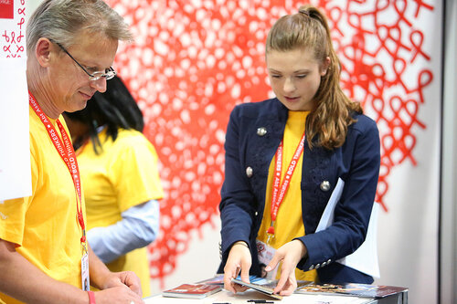 21st International AIDS Conference (AIDS 2016), Durban, South Africa.
Monday 18th July 2016, VENUE : Global Village
IAS Stand in the Global Village
Photo©International AIDS Society/Abhi Indrarajan