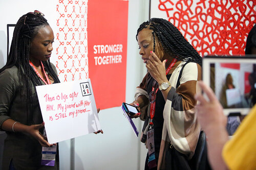 21st International AIDS Conference (AIDS 2016), Durban, South Africa.
Monday 18th July 2016, VENUE : Global Village
IAS Stand in the Global Village
Photo©International AIDS Society/Abhi Indrarajan