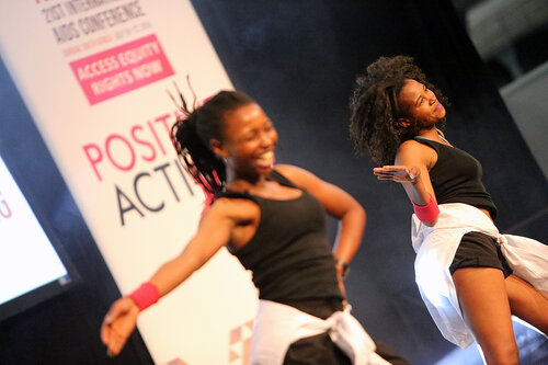 21st International AIDS Conference (AIDS 2016), Durban, South Africa.
Tuesday 19th July 2016, VENUE : Global Village, Main Stage
Random event, of people exercising and having fun
Photo©International AIDS Society/Abhi Indrarajan
