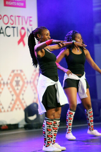 21st International AIDS Conference (AIDS 2016), Durban, South Africa.
Tuesday 19th July 2016, VENUE : Global Village, Main Stage
Random event, of people exercising and having fun
Photo©International AIDS Society/Abhi Indrarajan