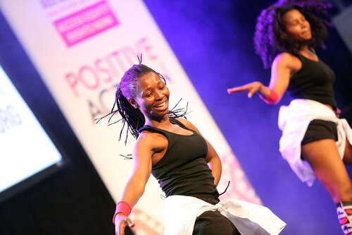 21st International AIDS Conference (AIDS 2016), Durban, South Africa.
Tuesday 19th July 2016, VENUE : Global Village, Main Stage
Random event, of people exercising and having fun
Photo©International AIDS Society/Abhi Indrarajan