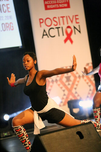 21st International AIDS Conference (AIDS 2016), Durban, South Africa.
Tuesday 19th July 2016, VENUE : Global Village, Main Stage
Random event, of people exercising and having fun
Photo©International AIDS Society/Abhi Indrarajan
