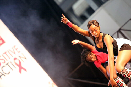 21st International AIDS Conference (AIDS 2016), Durban, South Africa.
Tuesday 19th July 2016, VENUE : Global Village, Main Stage
Random event, of people exercising and having fun
Photo©International AIDS Society/Abhi Indrarajan