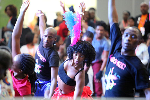21st International AIDS Conference (AIDS 2016), Durban, South Africa.
Tuesday 19th July 2016, VENUE : Global Village, Main Stage
Random event, of people exercising and having fun
Photo©International AIDS Society/Abhi Indrarajan