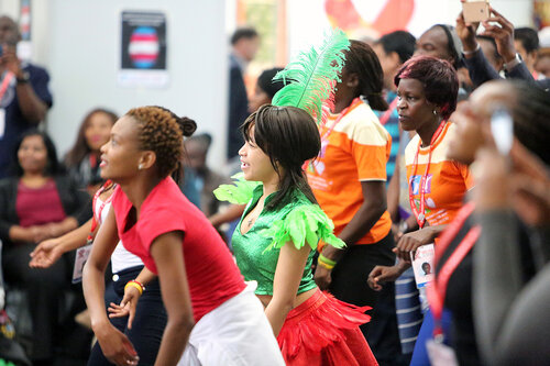 21st International AIDS Conference (AIDS 2016), Durban, South Africa.
Tuesday 19th July 2016, VENUE : Global Village, Main Stage
Random event, of people exercising and having fun
Photo©International AIDS Society/Abhi Indrarajan