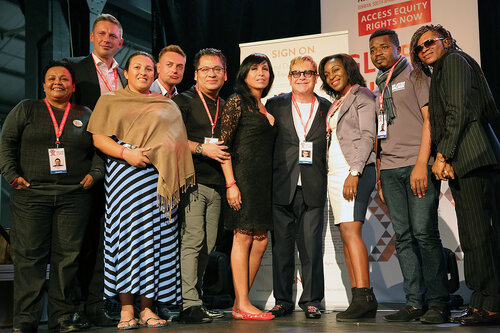 21st International AIDS Conference (AIDS 2016), Durban, South Africa.
Wednesday 20 July : Venue : Global Village
Sessions with Ambassador Brix and Elton John talking at the Global Village

Photo©International AIDS Society/Abhi Indrarajan