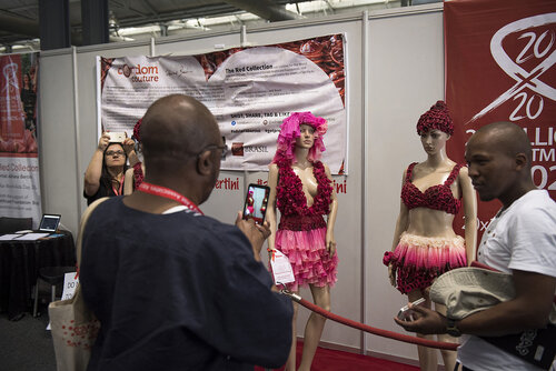 21st International AIDS Conference (AIDS 2016), Durban, South Africa.
Photo shows the Global Village.
Photo©International AIDS Society/Steve Forrest/Workers' Photos