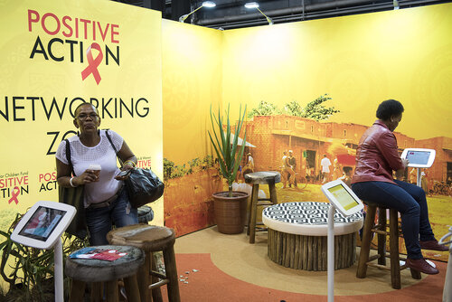 21st International AIDS Conference (AIDS 2016), Durban, South Africa.
Photo shows the Global Village.
Photo©International AIDS Society/Steve Forrest/Workers' Photos