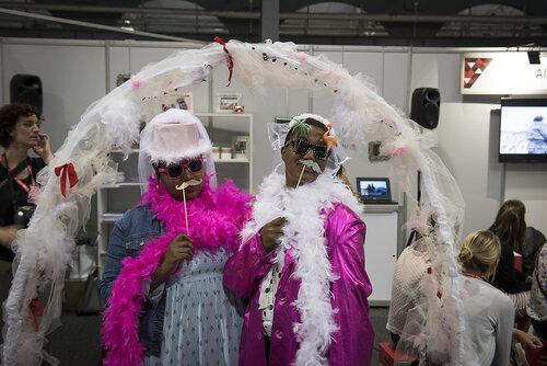 21st International AIDS Conference (AIDS 2016), Durban, South Africa.
Photo shows the Global Village.
Photo©International AIDS Society/Steve Forrest/Workers' Photos