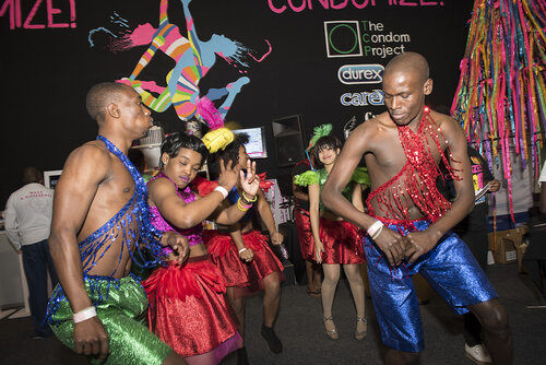 21st International AIDS Conference (AIDS 2016), Durban, South Africa.
Photo shows the Global Village.
Photo©International AIDS Society/Steve Forrest/Workers' Photos