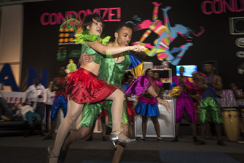 21st International AIDS Conference (AIDS 2016), Durban, South Africa.
Photo shows the Global Village.
Photo©International AIDS Society/Steve Forrest/Workers' Photos