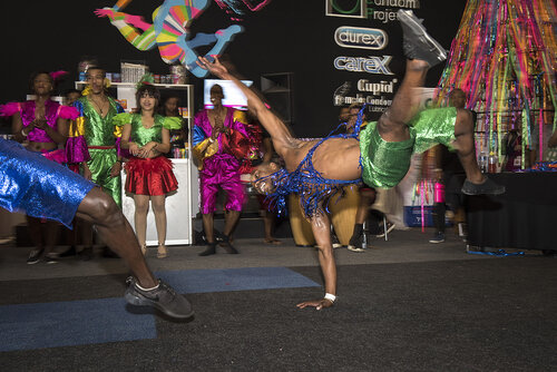 21st International AIDS Conference (AIDS 2016), Durban, South Africa.
Photo shows the Global Village.
Photo©International AIDS Society/Steve Forrest/Workers' Photos