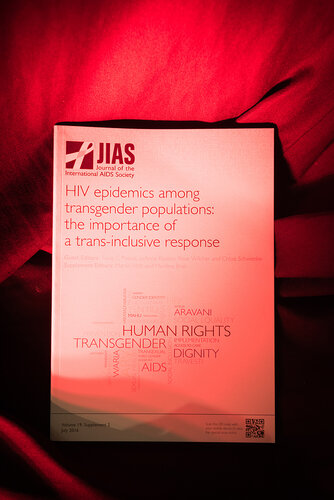 21st International AIDS Conference (AIDS 2016), Durban, South Africa. Photo shows: Launch of JIAS: HIV epidemics among transgender populations at plenary: No More Lip Service, Trans Access, Equity and Rights, Now! Photo©International AIDS Society/Marcus Rose