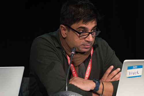 21st International AIDS Conference (AIDS 2016), Durban, South Africa. Photo shows: No More Lip Service, Trans Access, Equity and Rights, Now! Speaker: Vivek Divan. Photo©International AIDS Society/Marcus Rose