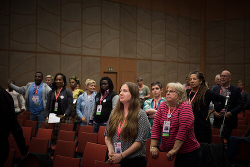 21st International AIDS Conference (AIDS 2016), Durban, South Africa. Photo shows: No More Lip Service, Trans Access, Equity and Rights, Now! Photo©International AIDS Society/Marcus Rose