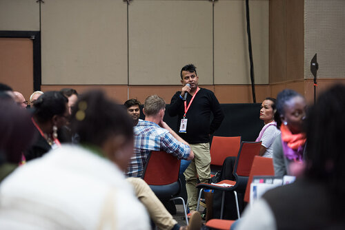21st International AIDS Conference (AIDS 2016), Durban, South Africa. Photo shows: No More Lip Service, Trans Access, Equity and Rights, Now! Photo©International AIDS Society/Marcus Rose