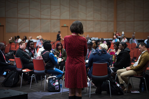 21st International AIDS Conference (AIDS 2016), Durban, South Africa. Photo shows: No More Lip Service, Trans Access, Equity and Rights, Now! Photo©International AIDS Society/Marcus Rose