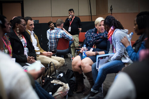 21st International AIDS Conference (AIDS 2016), Durban, South Africa. Photo shows: No More Lip Service, Trans Access, Equity and Rights, Now! Photo©International AIDS Society/Marcus Rose