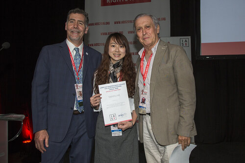 21st International AIDS Conference (AIDS 2016), Durban, South Africa.
Photo shows Towards an HIV Cure Symposium, award winner,17 July, 2016.
Photo©International AIDS Society/Rogan Ward)