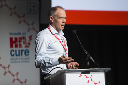 21st International AIDS Conference (AIDS 2016), Durban, South Africa.
Photo shows Towards an HIV Cure Symposium (OA2-1), Professor Miles Davenport Frequent and ‘burst-like’ reactivation from latency in SIVmac239M infected Macaques,17 July, 2016.
Photo©International AIDS Society/Rogan Ward