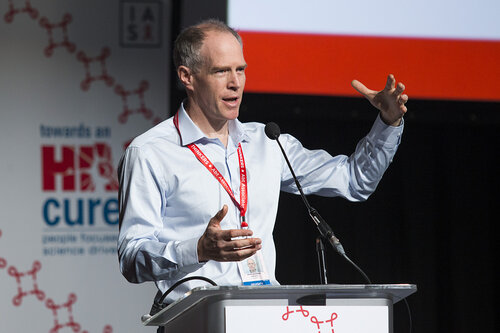 21st International AIDS Conference (AIDS 2016), Durban, South Africa.
Photo shows Towards an HIV Cure Symposium (OA2-1), Professor Miles Davenport Frequent and ‘burst-like’ reactivation from latency in SIVmac239M infected Macaques,17 July, 2016.
Photo©International AIDS Society/Rogan Ward