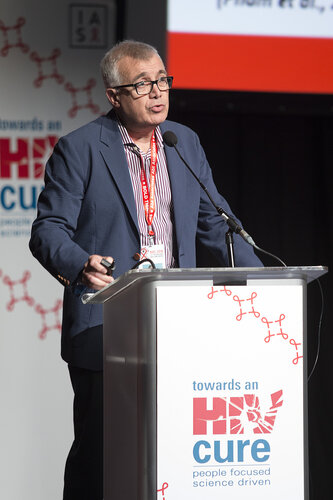 21st International AIDS Conference (AIDS 2016), Durban, South Africa.
Photo shows Towards an HIV Cure Symposium (OA2-4), Eric A. Cohen Clinical Research Institute of Montreal and Universite de Montreal, Canda,17 July, 2016.
Photo©International AIDS Society/Rogan Ward