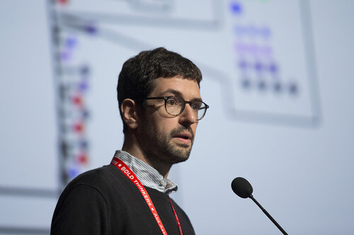 21st International AIDS Conference (AIDS 2016), Durban, South Africa.
Photo shows Towards an HIV Cure Symposium (OA2-5), Giorgio Bozzo, MD, HIV Dynamics and Replication Program, NCI, NIH, Frederick, MD,17 July, 2016.
Photo©International AIDS Society/Rogan Ward), Eric A. Cohen Clinical Research Institute of Montreal and Universite de Montreal, Canda,17 July, 2016.
Photo©International AIDS Society/Rogan Ward