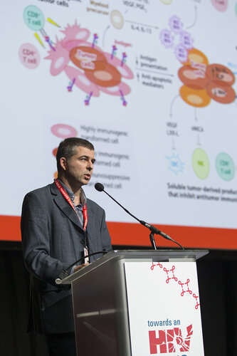21st International AIDS Conference (AIDS 2016), Durban, South Africa.
Photo shows Towards an HIV Cure Symposium, Professor Olivier Lambotte, APHP, - Hospital Bicetre, France,17 July, 2016.
Photo©International AIDS Society/Rogan Ward)