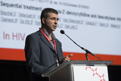 21st International AIDS Conference (AIDS 2016), Durban, South Africa.
Photo shows Towards an HIV Cure Symposium, Professor Olivier Lambotte, APHP, - Hospital Bicetre, France,17 July, 2016.
Photo©International AIDS Society/Rogan Ward)