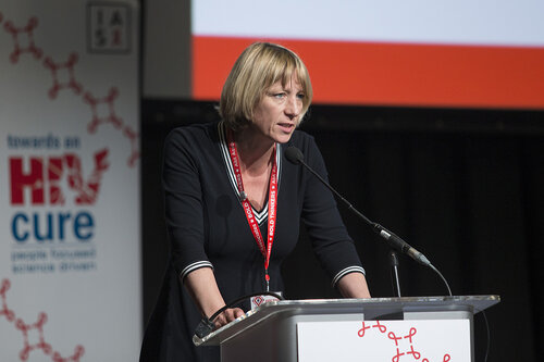 21st International AIDS Conference (AIDS 2016), Durban, South Africa.
Photo shows Towards an HIV Cure Symposium (OA3-1), A.M. Wensing,17 July, 2016.
Photo©International AIDS Society/Rogan Ward)