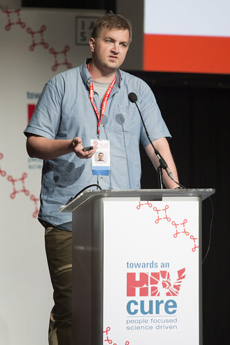 21st International AIDS Conference (AIDS 2016), Durban, South Africa.
Photo shows Towards an HIV Cure Symposium (OA3-2), Chris Peterson,17 July, 2016.
Photo©International AIDS Society/Rogan Ward)