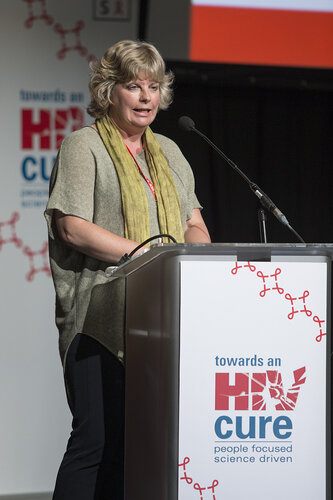 21st International AIDS Conference (AIDS 2016), Durban, South Africa.
Photo shows Towards an HIV Cure Symposium (OA3-3), Monique Nijhuis,17 July, 2016.
Photo©International AIDS Society/Rogan Ward)