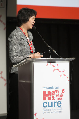21st International AIDS Conference (AIDS 2016), Durban, South Africa.
Photo shows Towards an HIV Cure Symposium (OA3-4), Li Huang, Duke University, North Carolina, USA,17 July, 2016.
Photo©International AIDS Society/Rogan Ward)