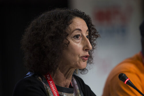 21st International AIDS Conference (AIDS 2016), Durban, South Africa.
Photo shows Towards an HIV Cure Symposium, Roundtable: Bridging Biomedical Research and Social Sciences Towards an HIV Cure, Moses S. Nsubuga speaks at the roundtable discussion ,17 July, 2016.
Photo©International AIDS Society/Rogan Ward)