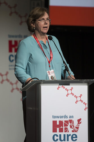 21st International AIDS Conference (AIDS 2016), Durban, South Africa.
Photo shows Towards an HIV Cure Symposium, Elizabeth Connick, M.D., Professor of Medicine, University of Arizona ,17 July, 2016.
Photo©International AIDS Society/Rogan Ward)