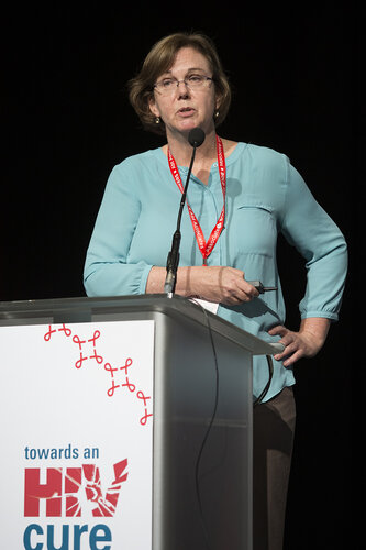 21st International AIDS Conference (AIDS 2016), Durban, South Africa.
Photo shows Towards an HIV Cure Symposium, Elizabeth Connick, M.D., Professor of Medicine, University of Arizona ,17 July, 2016.
Photo©International AIDS Society/Rogan Ward)
