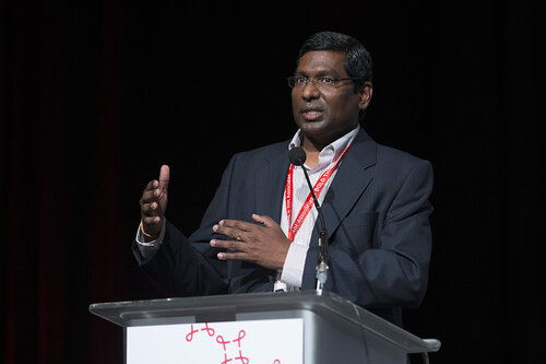 21st International AIDS Conference (AIDS 2016), Durban, South Africa.
Photo shows Towards an HIV Cure Symposium (OA4-3), R.R. Amara,17 July, 2016.
Photo©International AIDS Society/Rogan Ward)