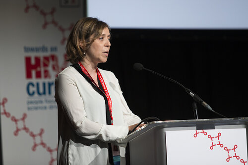 21st International AIDS Conference (AIDS 2016), Durban, South Africa.
Photo shows Towards an HIV Cure Symposium (OA4-4), Julia G. Prado,17 July, 2016.
Photo©International AIDS Society/Rogan Ward)
