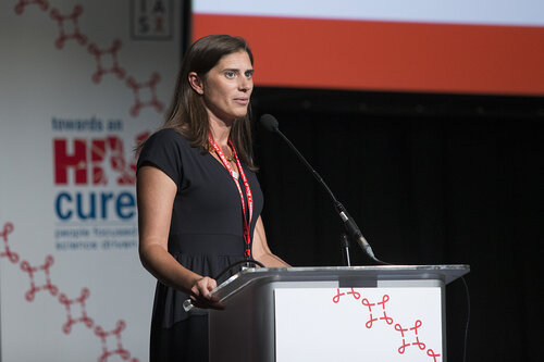 21st International AIDS Conference (AIDS 2016), Durban, South Africa.
Photo shows Towards an HIV Cure Symposium (OA4-5), Ann Chahroudi, MD, PhD, Emory University,17 July, 2016.
Photo©International AIDS Society/Rogan Ward)