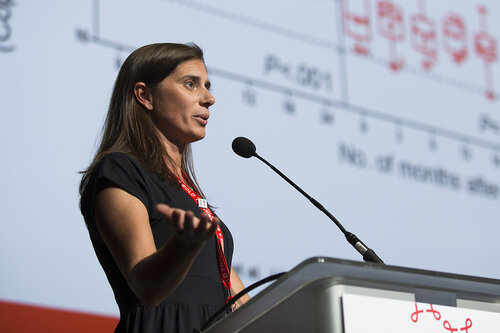21st International AIDS Conference (AIDS 2016), Durban, South Africa.
Photo shows Towards an HIV Cure Symposium (OA4-5), Ann Chahroudi, MD, PhD, Emory University,17 July, 2016.
Photo©International AIDS Society/Rogan Ward)