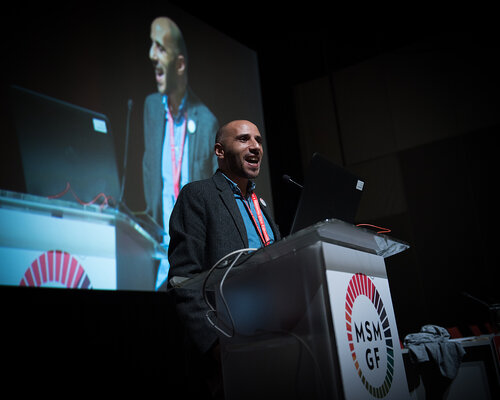 21st International AIDS Conference (AIDS 2016), Durban, South Africa.
Photo shows: Action + Access: Plenary Presentations & Reception. Photo©International AIDS Society/Marcus Rose