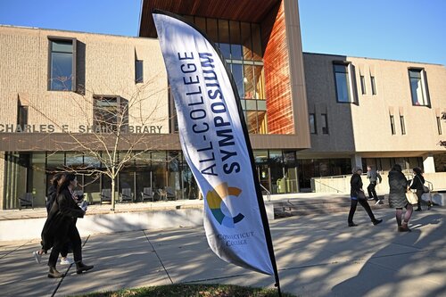 Seventh annual All-College Symposium Thursday, November 6, 2025. (Connecticut College photos by Sean D. Elliot)