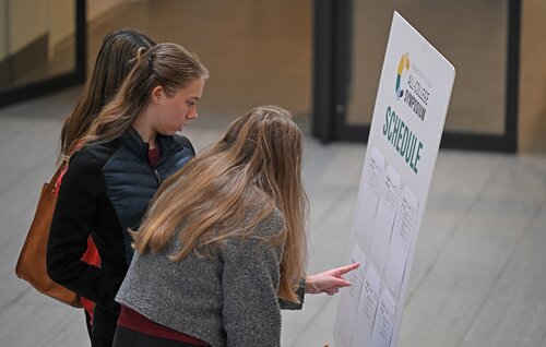 Seventh annual All-College Symposium Thursday, November 6, 2025. (Connecticut College photos by Sean D. Elliot)