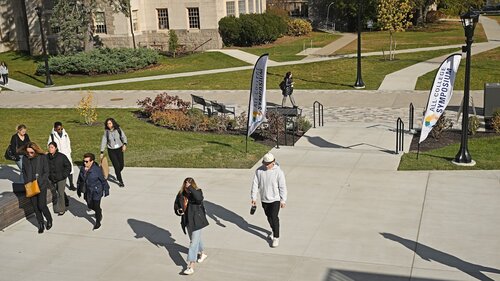 Seventh annual All-College Symposium Thursday, November 6, 2025. (Connecticut College photos by Sean D. Elliot)