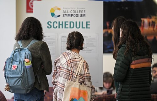 Seventh annual All-College Symposium Thursday, November 6, 2025. (Connecticut College photos by Sean D. Elliot)