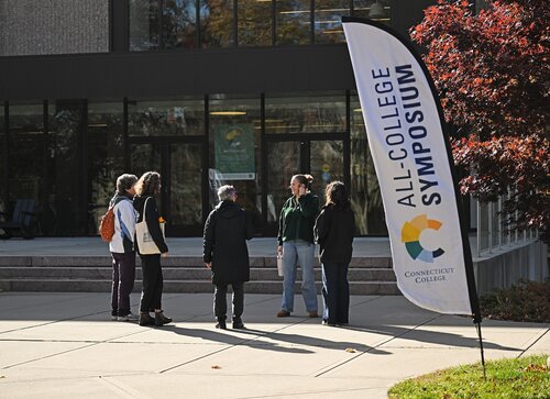Seventh annual All-College Symposium Thursday, November 6, 2025. (Connecticut College photos by Sean D. Elliot)