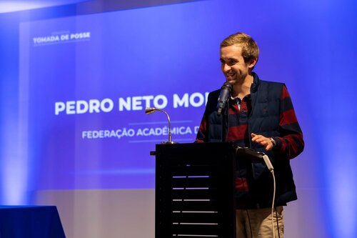 Pedro Neto Monteiro. Tomada de Posse dos Orgãos Sociais da AEFCT para o mandato de 2026