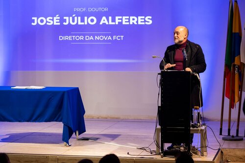 José Júlio Alferes. Tomada de Posse dos Orgãos Sociais da AEFCT para o mandato de 2026