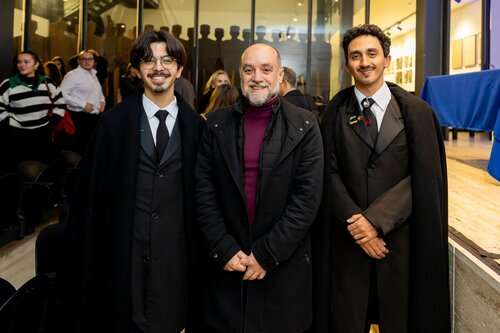 Henrique Calado, José Júlio Alferes, Diogo Santos. Tomada de Posse dos Orgãos Sociais da AEFCT para o mandato de 2026