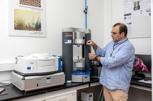 Luís Pinto, Reometro e Ftir